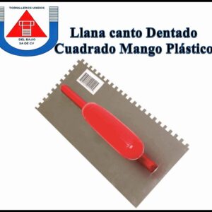 SANTUL - LLANA DENTADA CUADRADA Mango Plastico