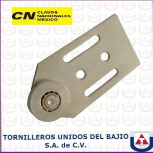 CARRETILLA AEREA P/RIEL RECTA NO.10 ACERO