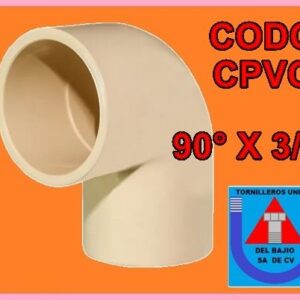 C P V C - CODO 90ø 3/4