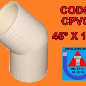 C P V C - CODO 45ø 1