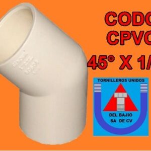 C P V C - CODO 45ø 1/2