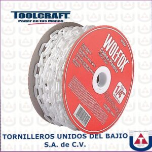 WOLFOX - CADENA PLASTICA BLANCO (ROLLO 25M)