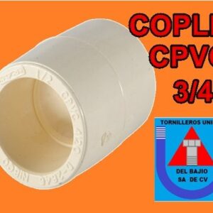C P V C - COPLE 3/4
