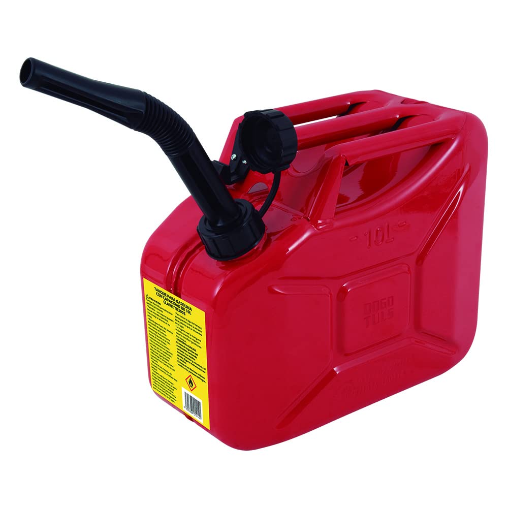 TANQUE ROJO PARA GASOLINA 10 L