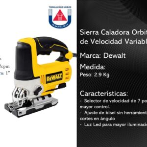 DEWALT  SIERRA CALADORA PENDULAR (650W)