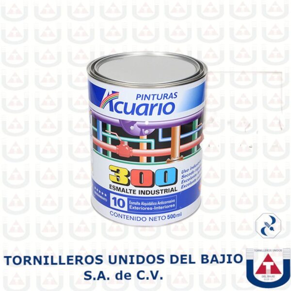 ACUARIO - ESMALTE IND 500 ml BLANCO