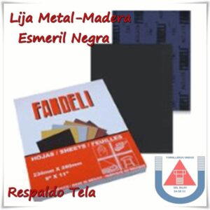 FANDELI  LIJA ESMERIL 9 x 11 (J73) EXGRUESA