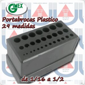 GIMEX  PORTABROCA PLASTICO
