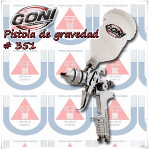 GONI  PISTOLA DE GRAVEDAD VASO PLASTICO