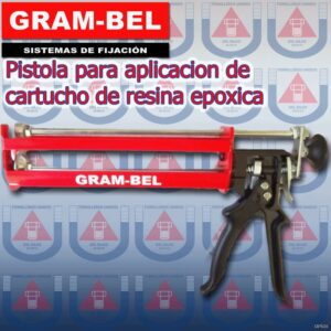 GRAMBEL  PISTOLA P/CARTUCHO DE RESINA EPOXICA