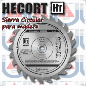 HECORT  SIERRA CIRCULAR P/MADERA 71/4  D24