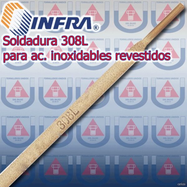 INFRA  SOLDADURA 308L  1/8 P/AC INOX REV(KILO)
