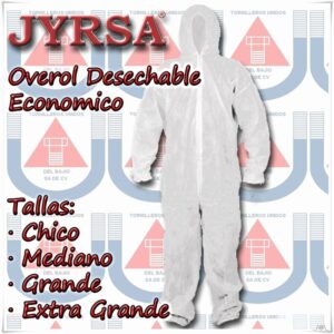 OVEROL DESECHABLE ECONOMICO EXGDE