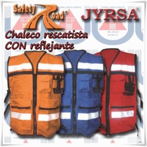 CHALECO RESCATISTA  TGDE  ROJO