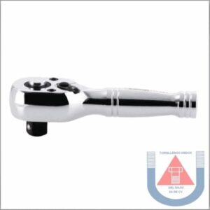 KNOVA  MATRACA 3/8 REV CORTA C/BOT DESACOP