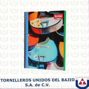 SCRIBE - LIBRETA FRANCES 100HOJAS (MEGA PLUS)