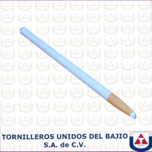 MARCADOR DE CERA BLANCO