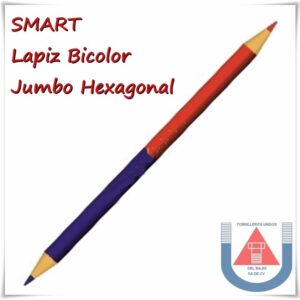 SMART - LAPIZ BICOLOR JUMBO HEXAGONAL