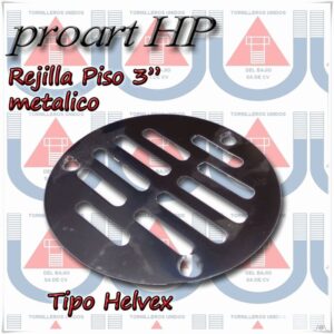 REJILLA PISO 3 METALICA TIPO HELVEX