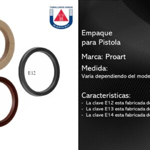 EMPAQUE PARA PISTOLA - VINIL