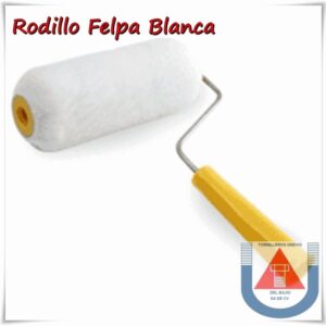 PERFECT - RODILLO FELPA BLANCA 5/8 X 4