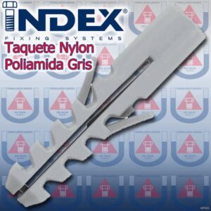 INDEX - TAQ NYLON POLIAMIDA 1/2 gris