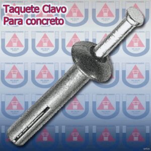 TAQ CLAVO P/CONCRETO 1/4 x 1