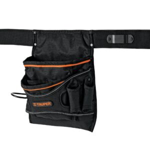 PORTA HERRAMIENTAS DE POLIÉSTER CON 13 COMPARTIMENTOS