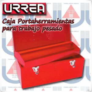 URREA-CAJA METALICA ROJA 51 X 20 X 19 CM